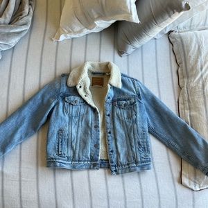 Levi’s Sherpa jean jacket
